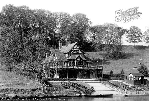 Photo of Shrewsbury, Pengwera Boat House 1891