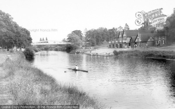 Photo of Shrewsbury, River And Kingsland Bridge c.1960