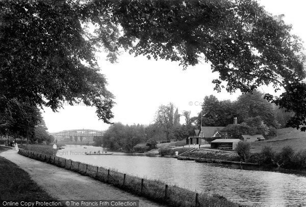 Photo of Shrewsbury, River Severn 1911