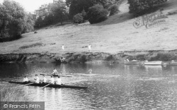 Rowing On The River 1960, Shrewsbury
