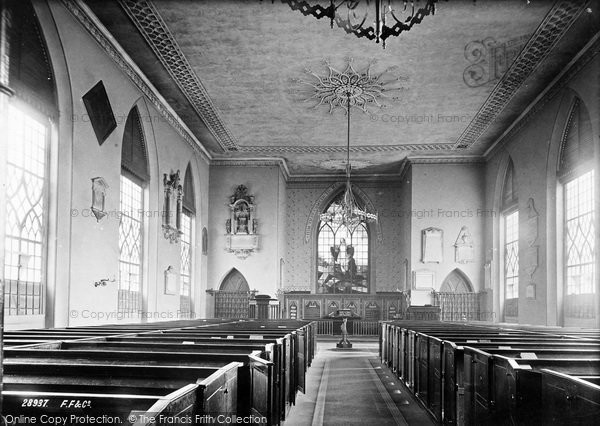 Photo of Shrewsbury, St Alkmund's Church Interior 1891