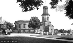 St Chad's Church 1911, Shrewsbury
