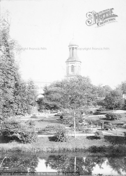 Photo of Shrewsbury, St Chad's Church And The Dingle c.1900