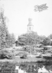 St Chad's Church And The Dingle c.1900, Shrewsbury