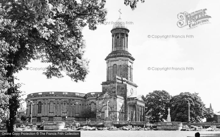 Photo of Shrewsbury, St Chad's Church c.1960