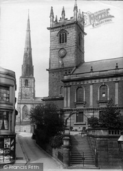 St Julian And St Alkmund's Church 1891, Shrewsbury