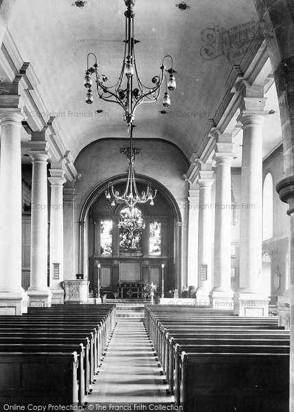 Photo of Shrewsbury, St Julian's Church Interior 1911