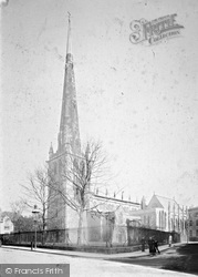 St Mary's Church 1911, Shrewsbury
