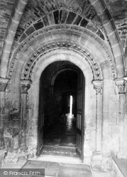 St Mary's Church Doorway 1911, Shrewsbury