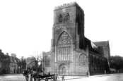 The Abbey Church 1891, Shrewsbury