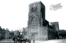 The Abbey Church 1891, Shrewsbury