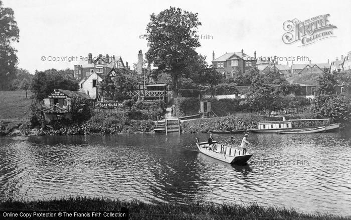 Shrewsbury, the Boat House Inn and the Ferry 1911