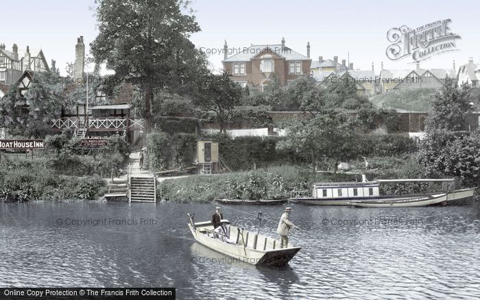 Photo of Shrewsbury, The Boat House Inn Ferry 1911