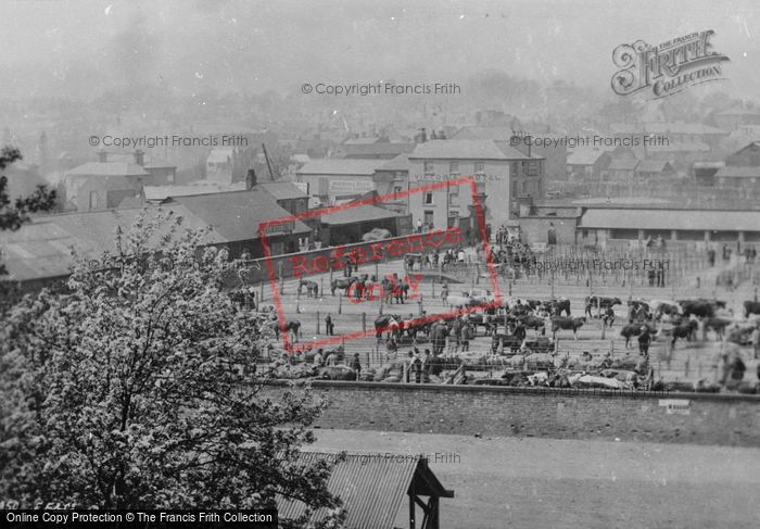 Photo of Shrewsbury, The Cattle Market, Smithfield Road 1891