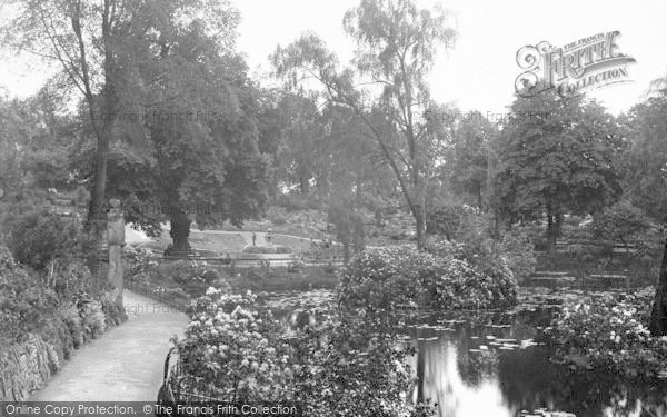Photo of Shrewsbury, The Dingle, The Park c.1939