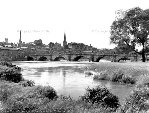 Photo of Shrewsbury, The English Bridge 1931