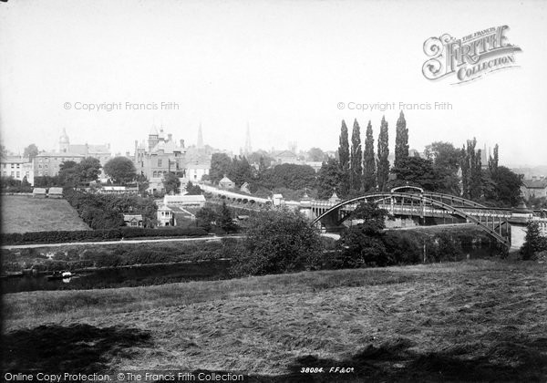 Photo of Shrewsbury, The Kingsland Bridge 1896