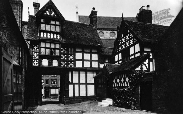 Photo of Shrewsbury, The Old Council House Gateway 1911