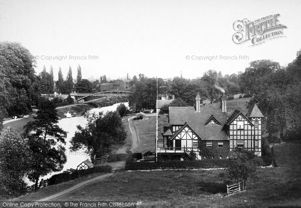 Photo of Shrewsbury, The Pengwera Boat House 1896