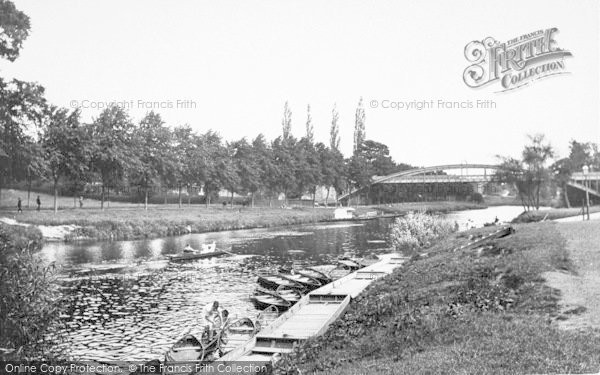 Photo of Shrewsbury, The River 1923