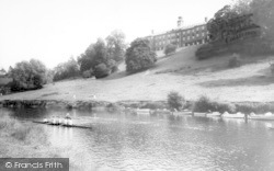 The River And School c.1960, Shrewsbury