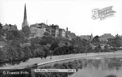 The River c.1955, Shrewsbury