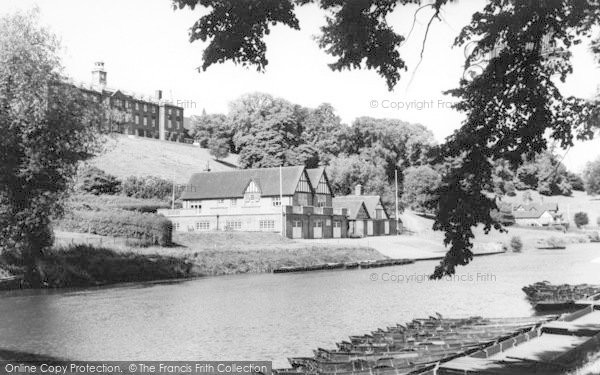 Photo of Shrewsbury, The River Severn c.1960