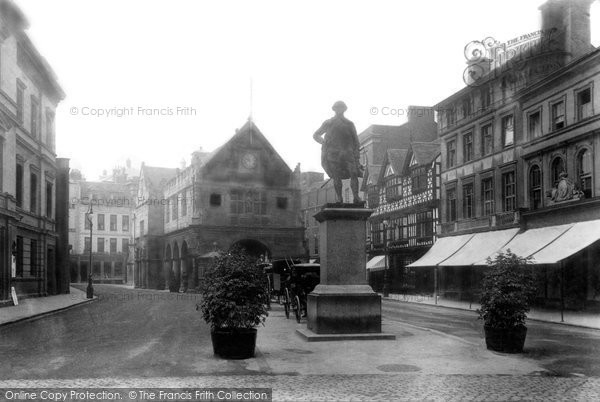 Photo of Shrewsbury, The Square 1901