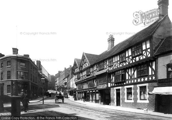 Photo of Shrewsbury, Unicorn Hotel 1891