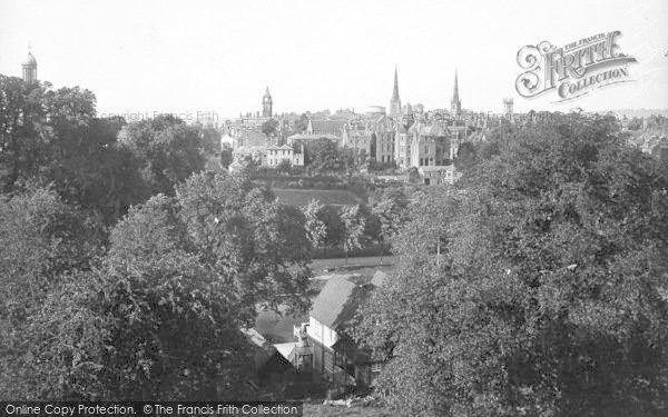 Photo of Shrewsbury, View From The Schools c.1935