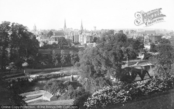 Photo of Shrewsbury, View From The Schools c.1935