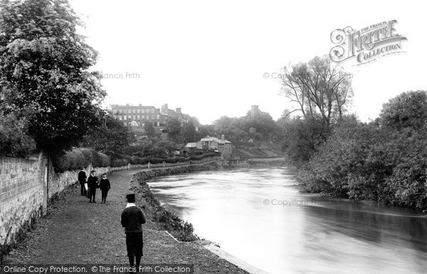 Photo of Shrewsbury, View Near Railway Bridge 1891