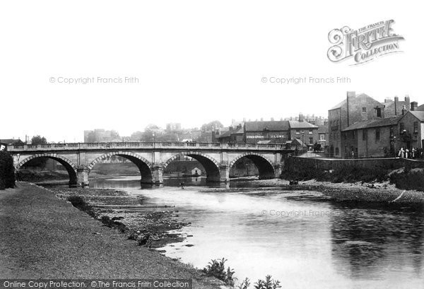 Photo of Shrewsbury, Welsh Bridge 1896
