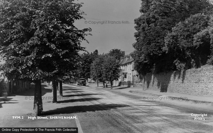 Photo of Shrivenham, High Street c.1950
