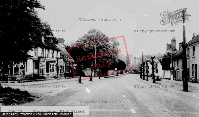 Photo of Shrivenham, High Street c.1960
