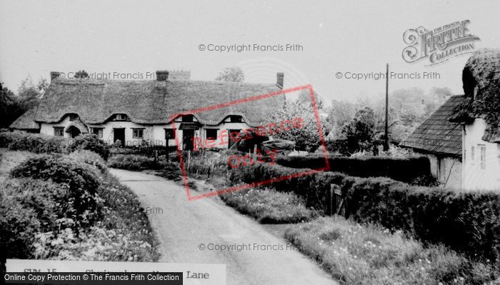 Photo of Shrivenham, Manor Lane c.1955