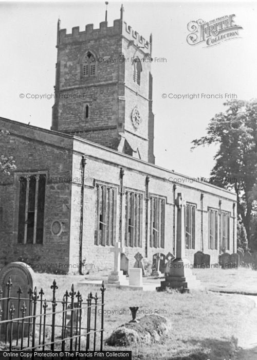 Photo of Shrivenham, St Andrew's Church c.1955