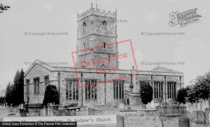 Photo of Shrivenham, St Andrew's Church c.1955