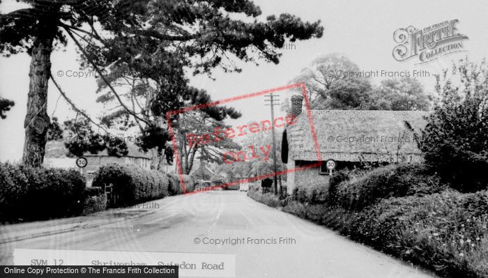 Photo of Shrivenham, Swindon Road c.1955