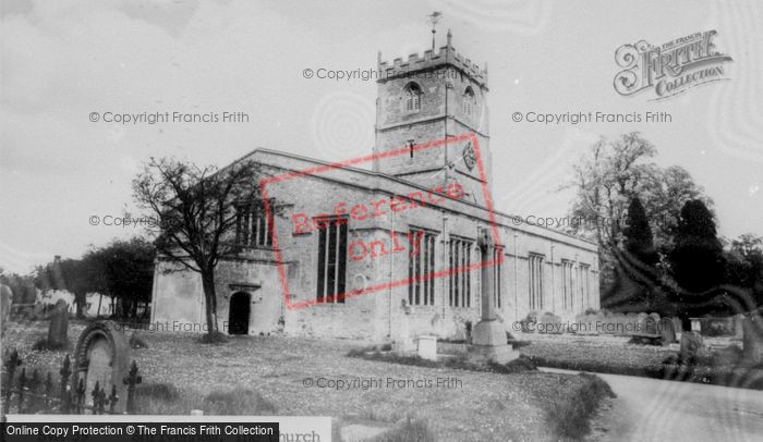 Photo of Shrivenham, The Church c.1965