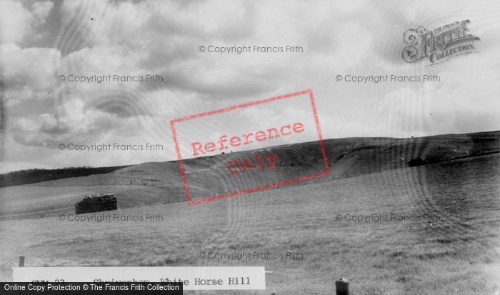 Photo of Shrivenham, White Horse Hill c.1960
