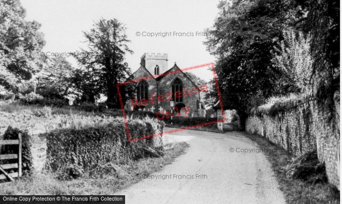 Photo of Shute, The Church c.1955