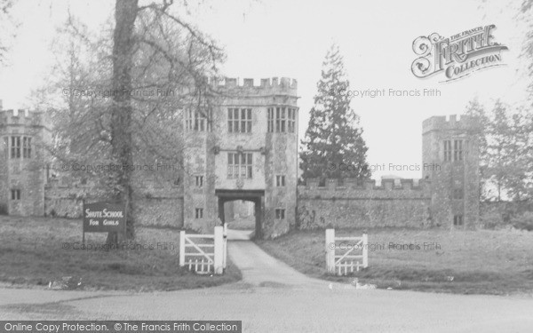 Photo of Shute, West Lodge, Shute School c.1955