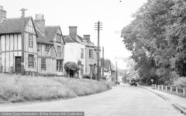 Photo of Sible Hedingham, Alderford Street c.1955