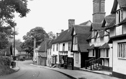 The Almshouses, Swan Street 1953, Sible Hedingham