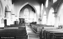 The Church Interior c.1960, Sible Hedingham