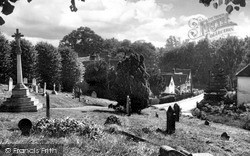 View From Churchyard c.1960, Sible Hedingham