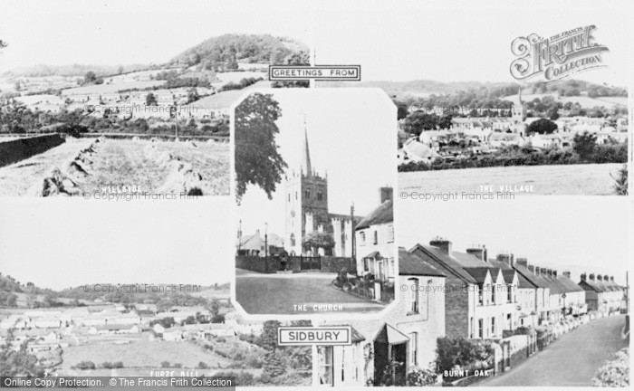Photo of Sidbury, Composite c.1955