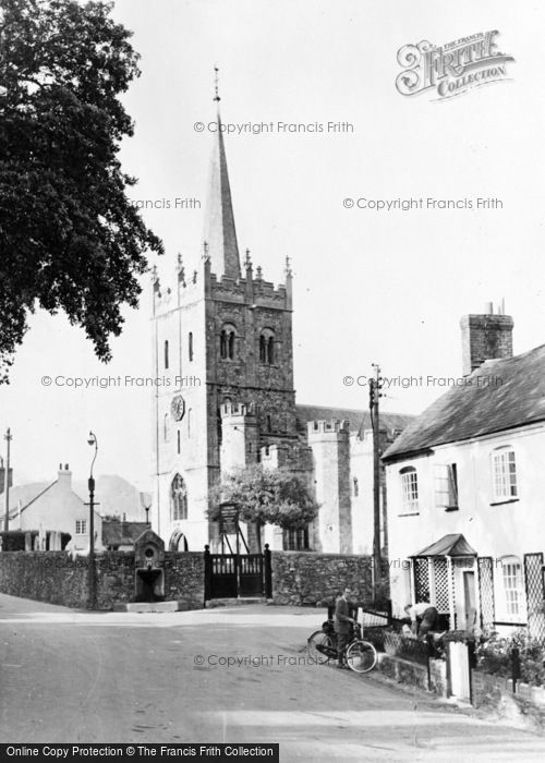 Photo of Sidbury, St Giles' Church c.1955