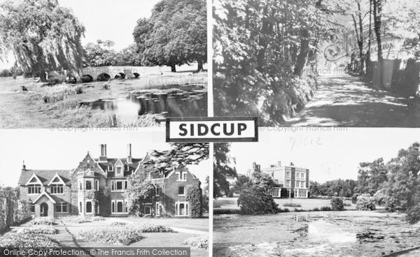 Photo of Sidcup, Composite c.1950